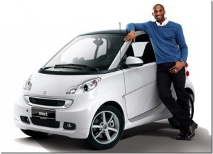 Kobe Bryant smart cars