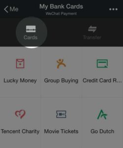 Wechat payment