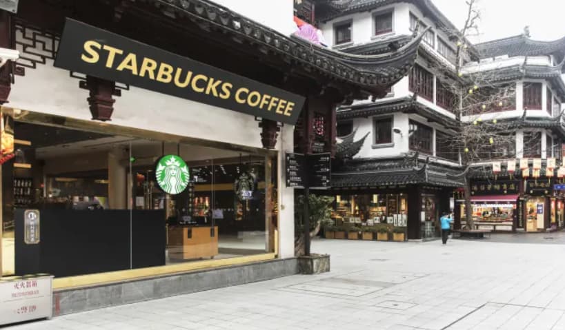 Starbucks in Shanghai