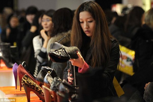 The luxury Shoes market in China