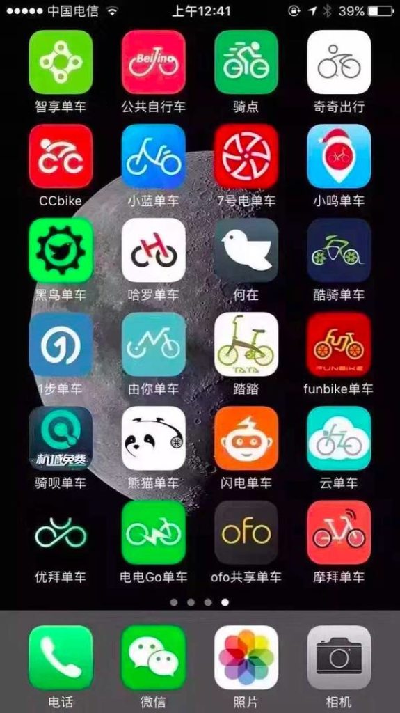 Bike sharing Apps