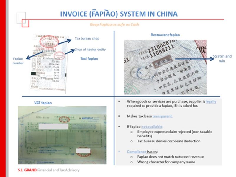 How To Save Money On Taxes In China Guide By S J Grand - daxue consulting fapiao in china
