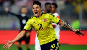 James Rodriguez popularity China