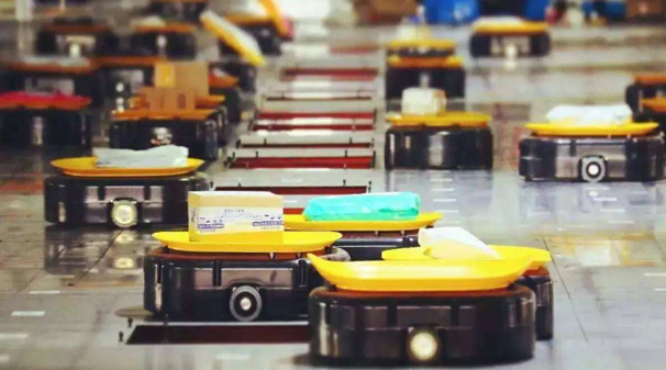 Smart warehouse sorting robots