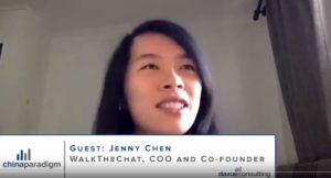 Jenny Chen from WalkTheChat