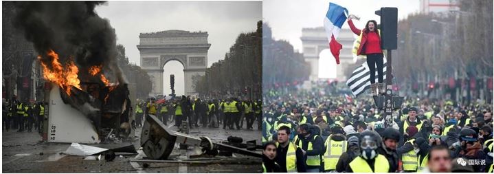 French riots 2018