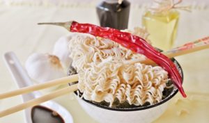 Instant noodles consumption in China