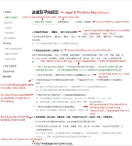 Wechat advertising regulations