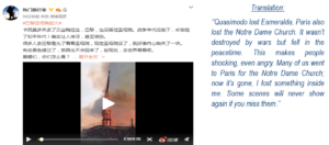 Weibo reacts to Notre Dame fire