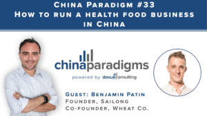 healthy food in China podcast