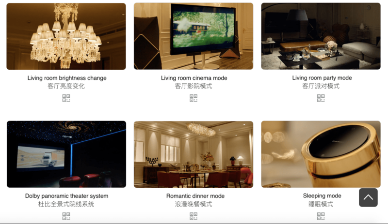 Smart home products in China