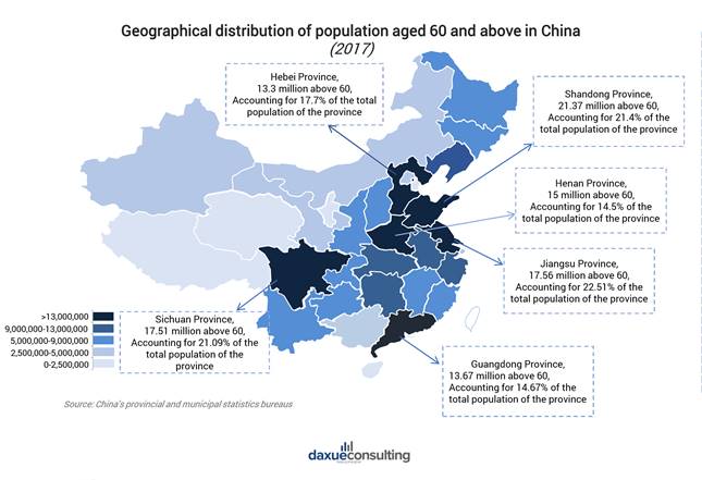 Senior citizens in China