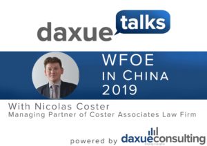 WFOE changes China 2019