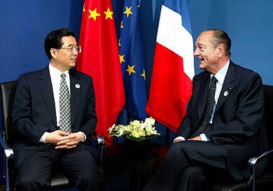 Jacques Chirac and China