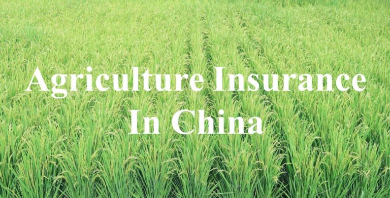 Overview of the agriculture insurance market in China