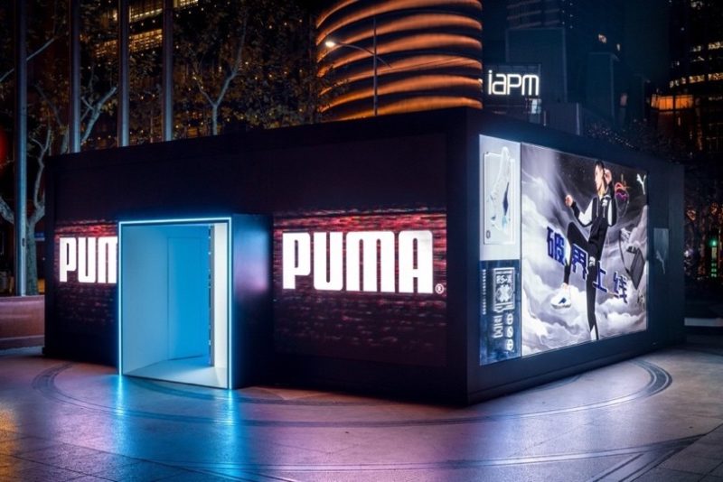 pop up stores in China