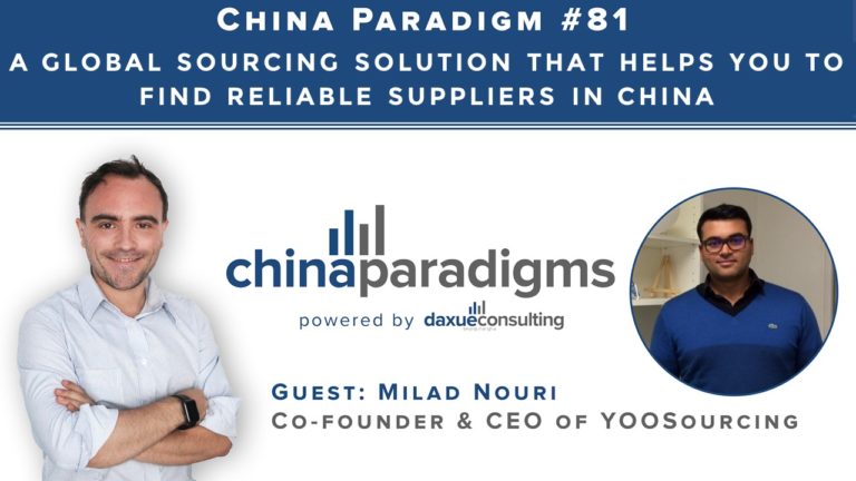 Find reliable suppliers in China