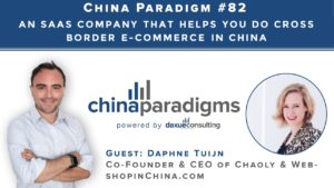 Cross border e-commerce in China