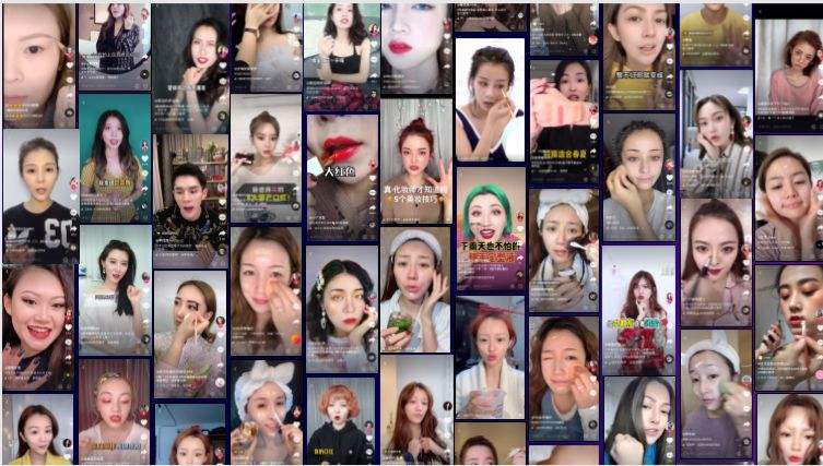 Tik Tok marketing for selling cosmetics in China