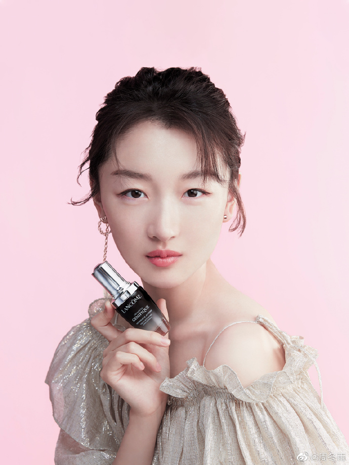 Dongyu Zhou endorsing Lancome - Chinese celebrity brand endorsers