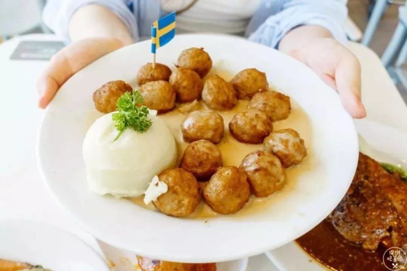 IKEA also serves Swedish meatballs in China
