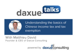 Corporate taxes in China