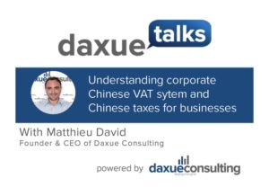 tax system in China