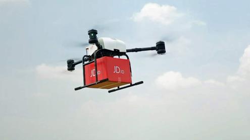 JD drone delivery test coronavirus crisis management in China
