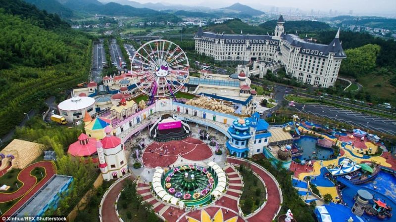 cartoon theme park in China
