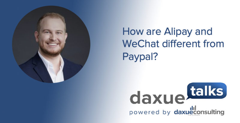 Alipay and Wechat different from Paypal