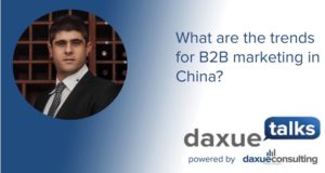 B2B trends in China