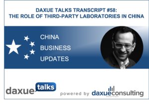 Third-party laboratories China