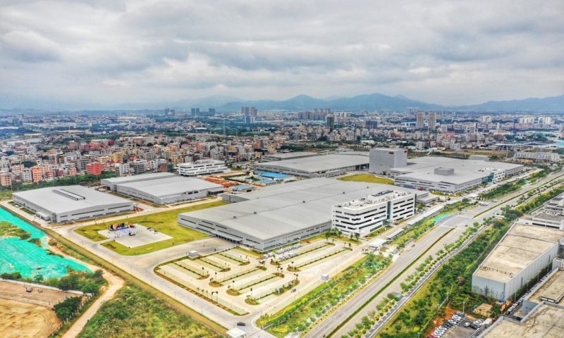 manufacturing hub that opened in 2018 in Xiamen