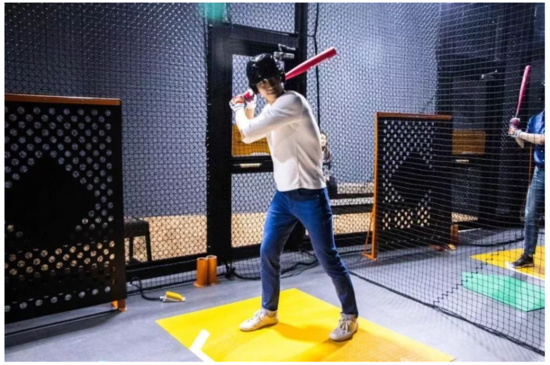 VR baseball area in Sports Monster (Beijing)