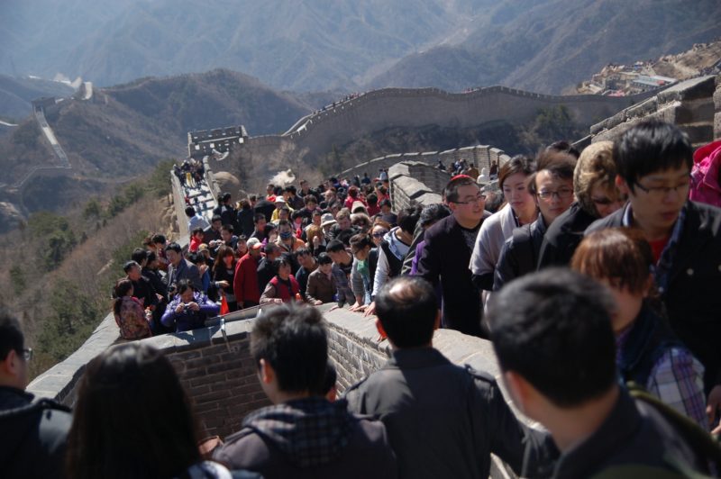 China's golden week 2020 tourism