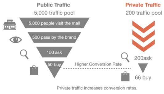 public vs. private traffic in China