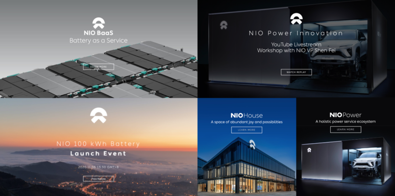 NIO combined the conventional model with internet thinking