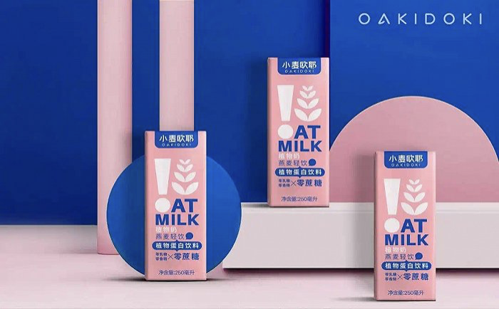 Oakidoki, a top oat milk brand in China