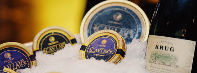  Frosista, caviar product collection