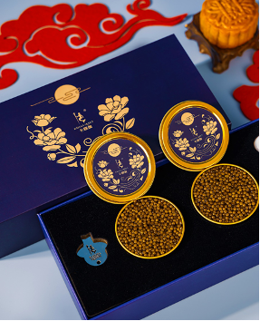 Mid-Autumn Festival gift box Caviar market in China