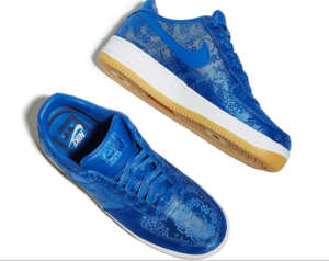 Clot x Nike Air force 1 “Royal University Blue Silk”