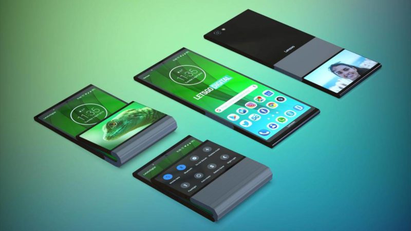 Foldable phone project by Lenovo