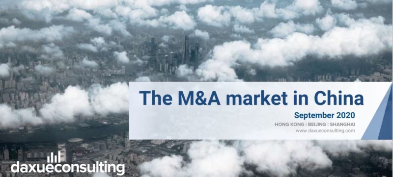 M&A market in China Report