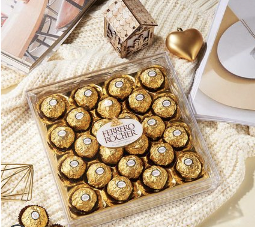 Tmall, shows a 300g box of Ferrero Rocher chocolat price discrepancies in China 