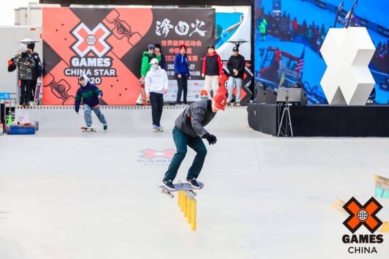 X games China 2020 in Beijing skateboarding in China 