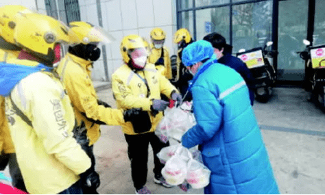 Charity to medical stuff during the outbreak 2020 charitable acts in China