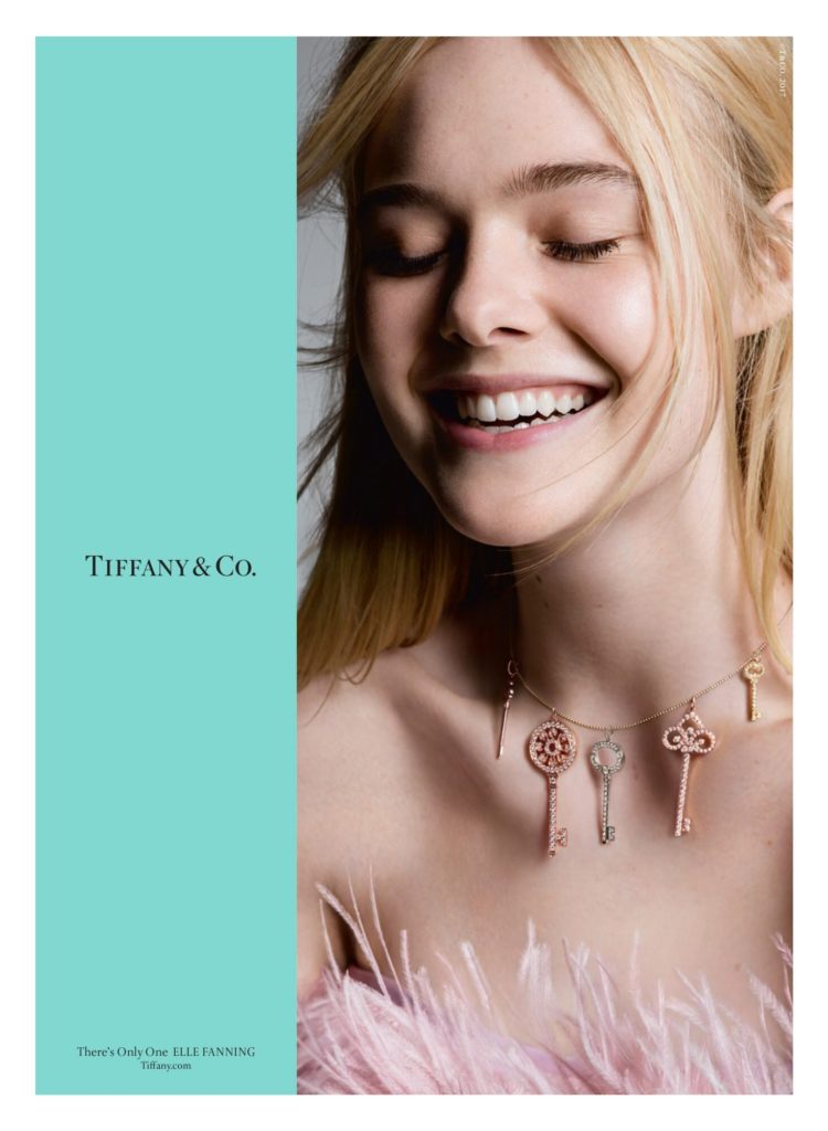 Elle Fanning for Tiffany & Co. Tiffany & Co. in China