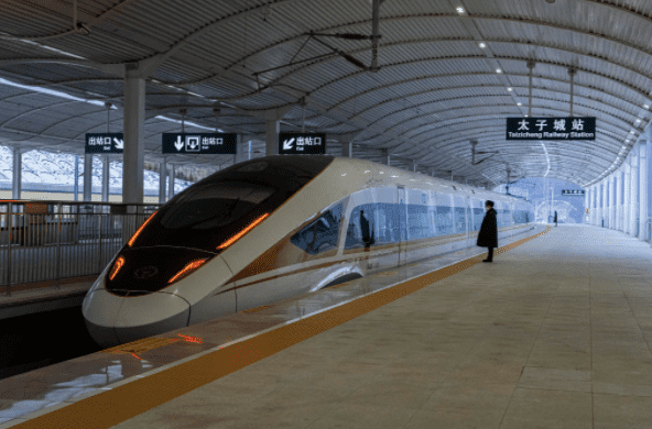 Daxue-Consulting-Economics-of-Beijing-Winter Olympics-High Speed Train