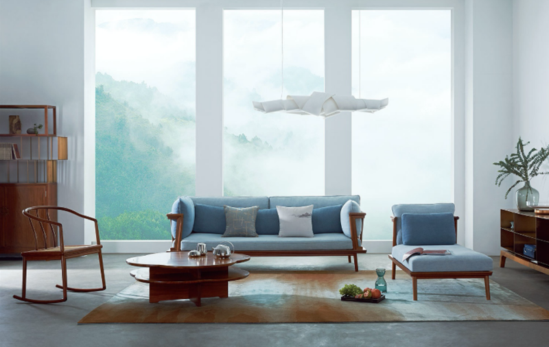 Современная мебель ПГУ представляет китайский взгляд на минимализм.