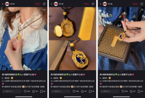 Chow tai fook makes extensive use of Chinese traditional craftsmanship